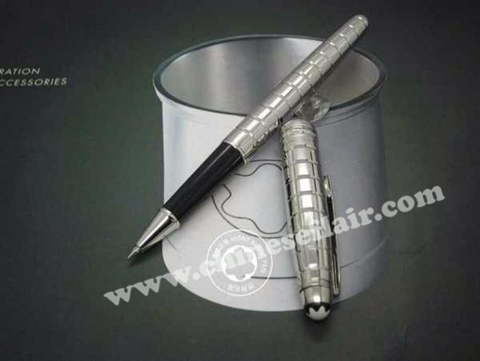 Montblanc Ballpoint pen All Silver Meisterstuck Pen